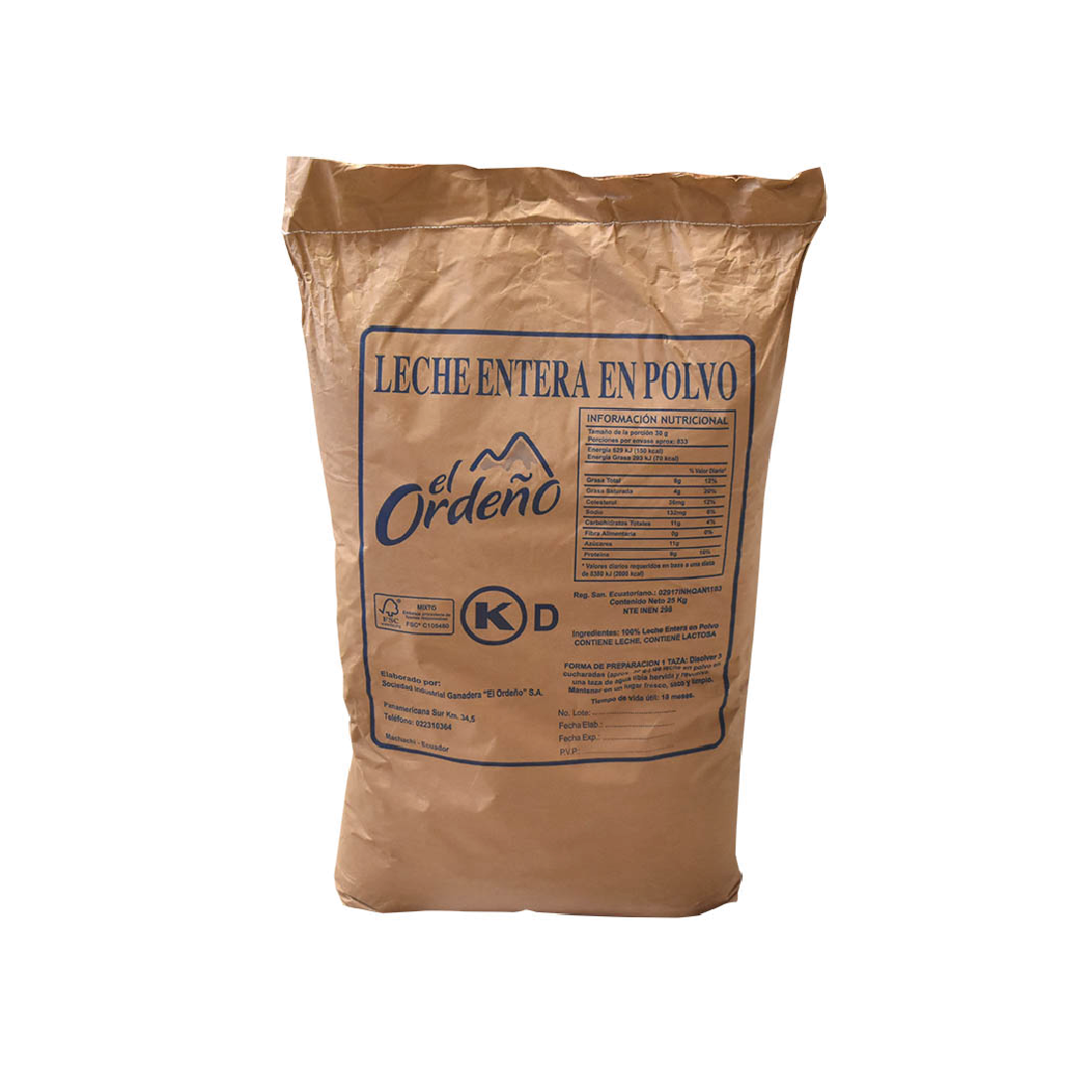 leche en polvo entera