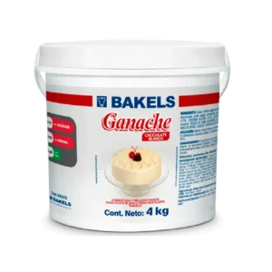 ganache de chocolate blanco